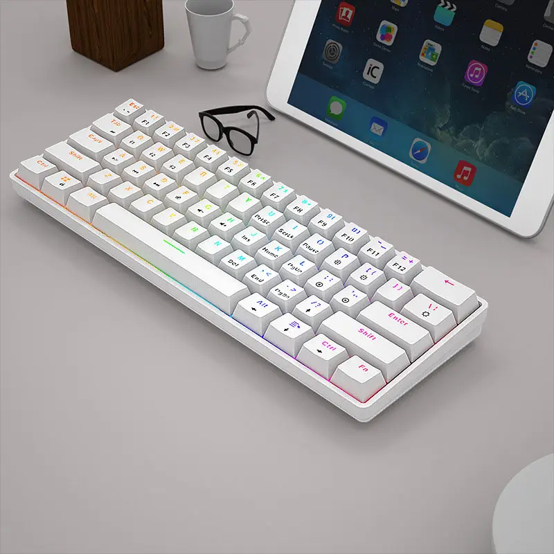 Bàn phím cơ LEAVEN K28 (61 Phím) 1 ban phim co 61 phim leaven k28