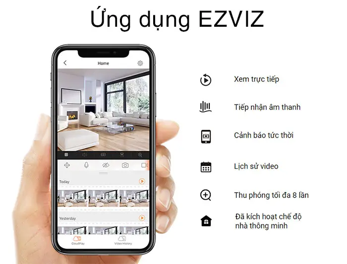 camera wifi ezviz c6n 5