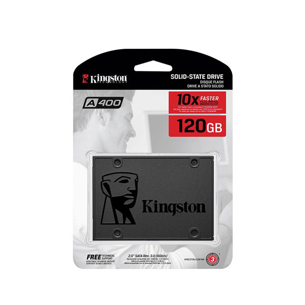 Ổ cứng SSD 120GB Kingston A400 Sata III (SA400S37/120G)